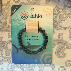 Fahlo Deep Blue Shark Tracking Bracelet